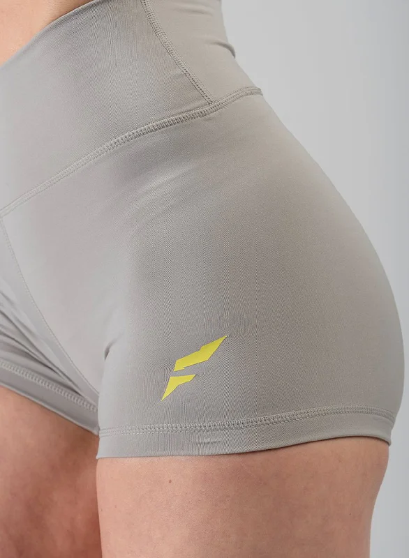 VIVID COMPRESSION SHORTS - GREY