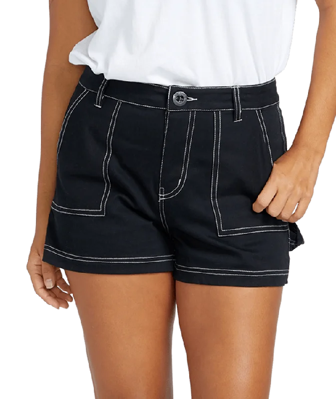 Stone Kraft Walkshorts in Black