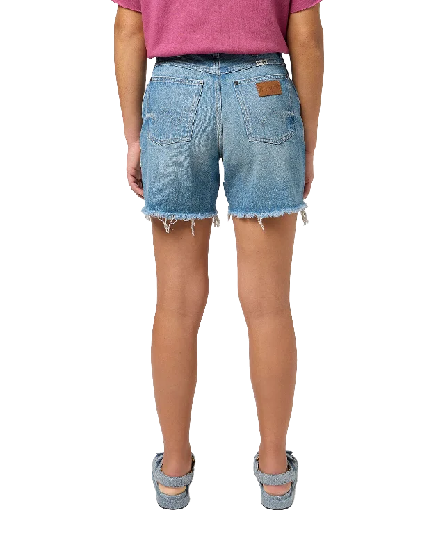 Cowboy Denim Shorts in Leaving Town