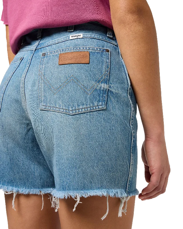 Cowboy Denim Shorts in Leaving Town