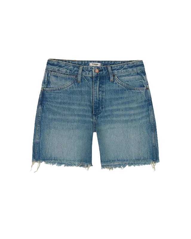 Cowboy Denim Shorts in Leaving Town