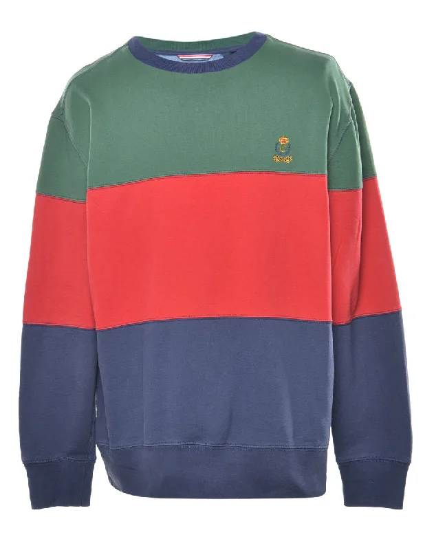 Chaps Color Block Sweatshirt - XL