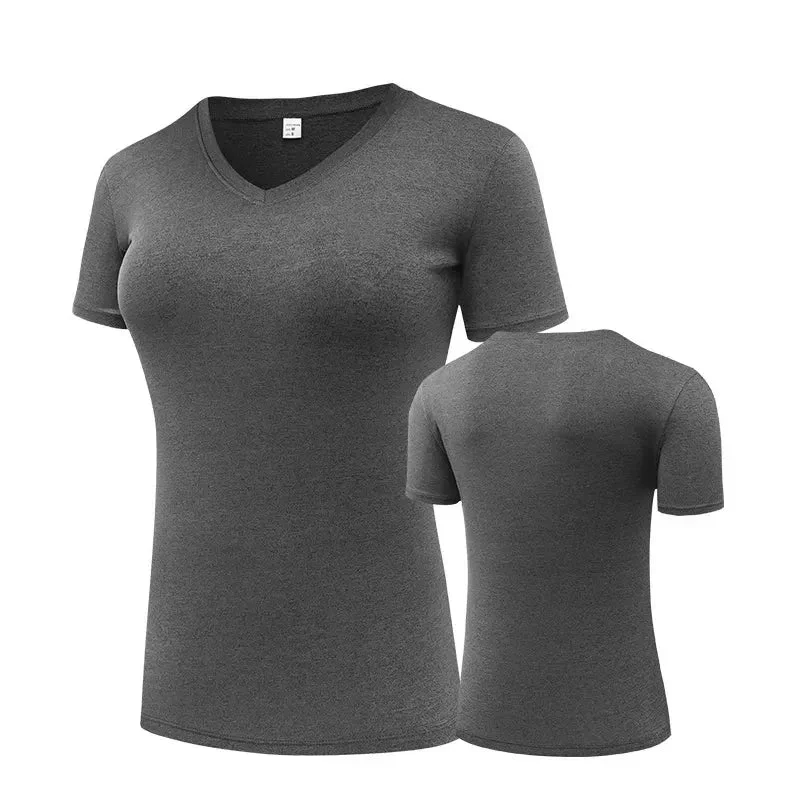 V neck-grey / XXL