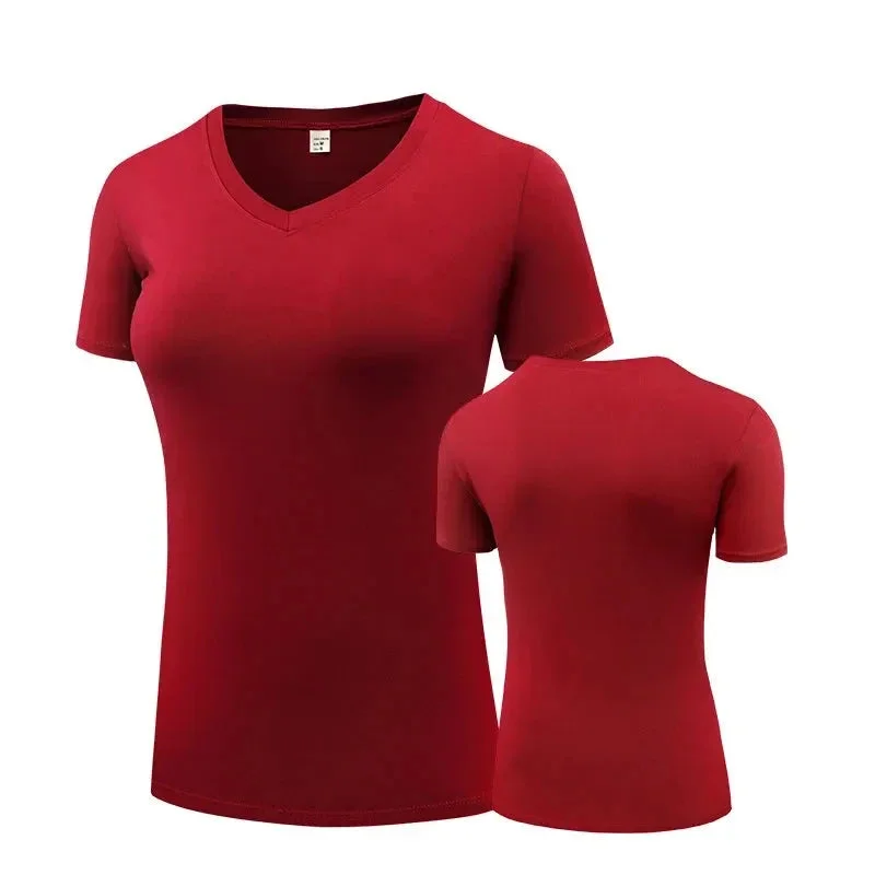 V neck-red / XXL