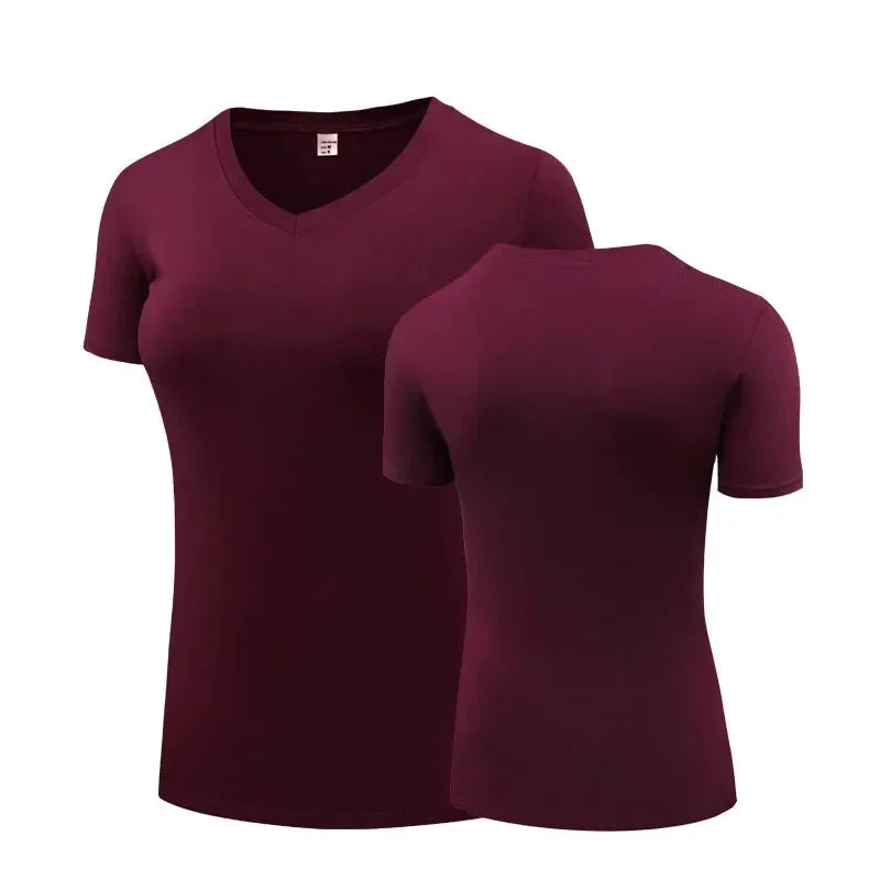 V neck-red wine / 4XL