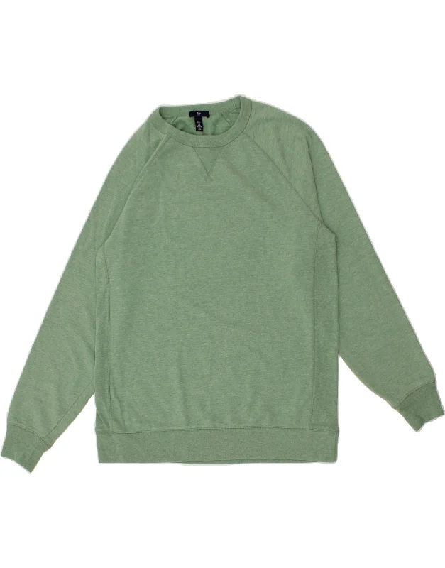 GAP Mens Sweatshirt Jumper XL Green Cotton