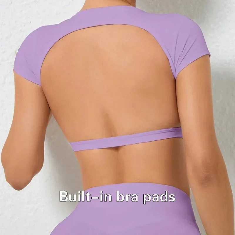 Purple Chest Pads / S