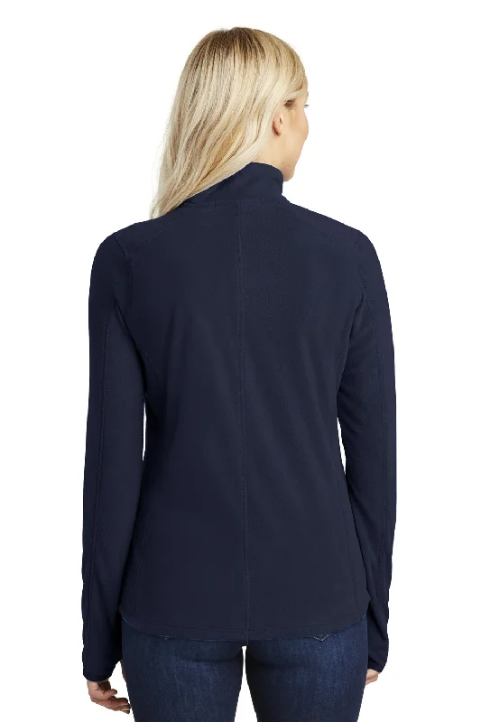 Port Authority Womens Pill Resistant Microfleece 1/4 Zip Sweatshirt - True Navy Blue