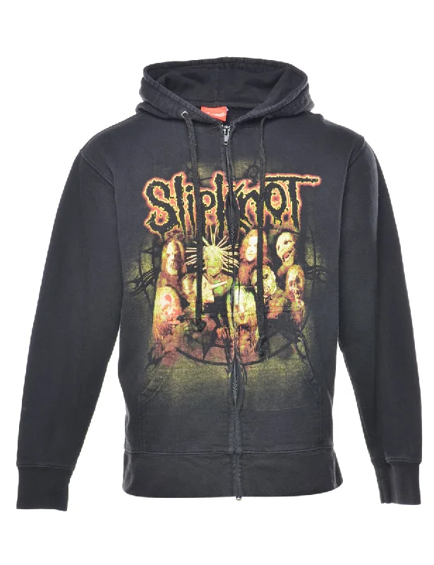 Slipknot Printed Y2K Hoodie - M