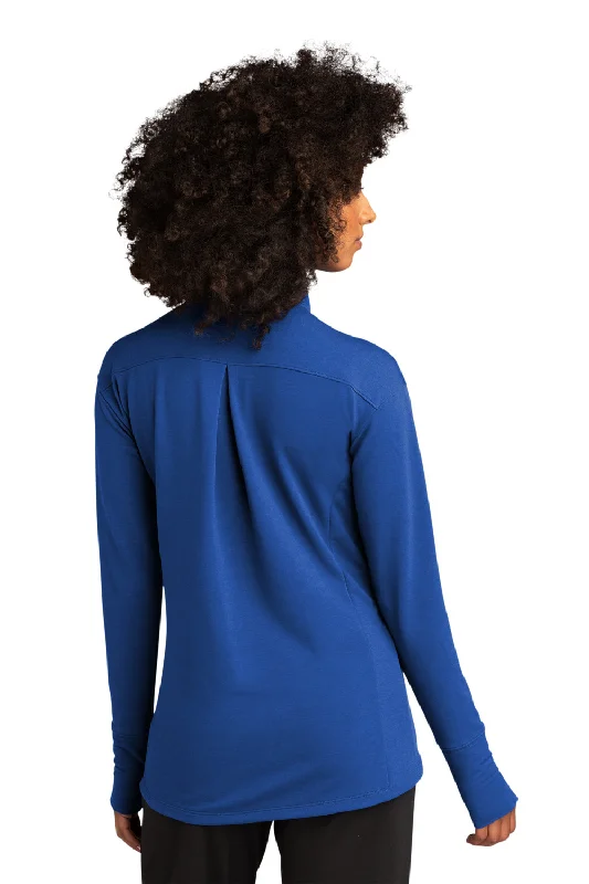 Sport-Tek Womens Flex Fleece Moisture Wicking Full Zip Sweatshirt - True Royal Blue