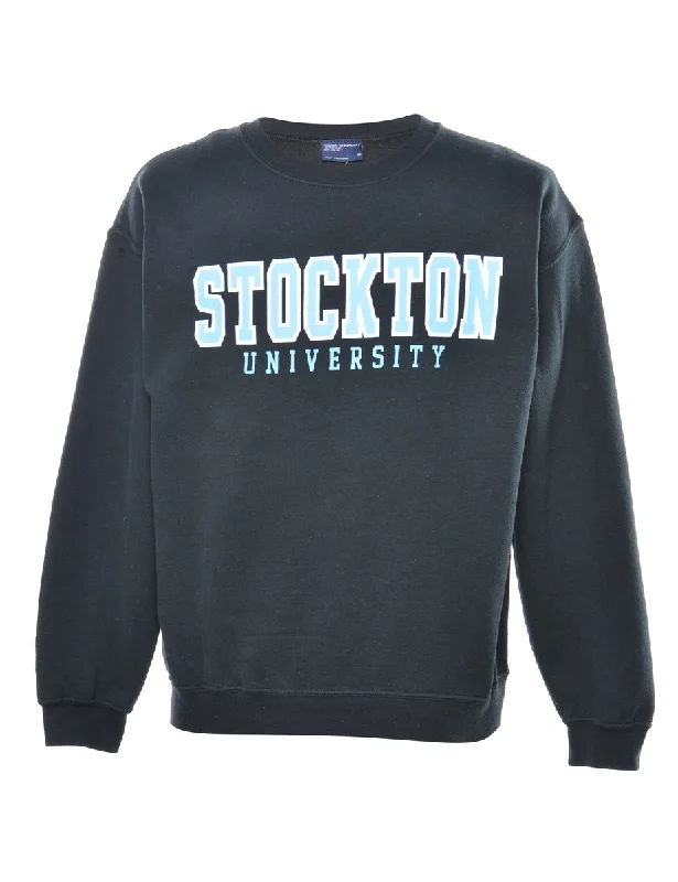 Stockton University Printed Sweatshirt - M