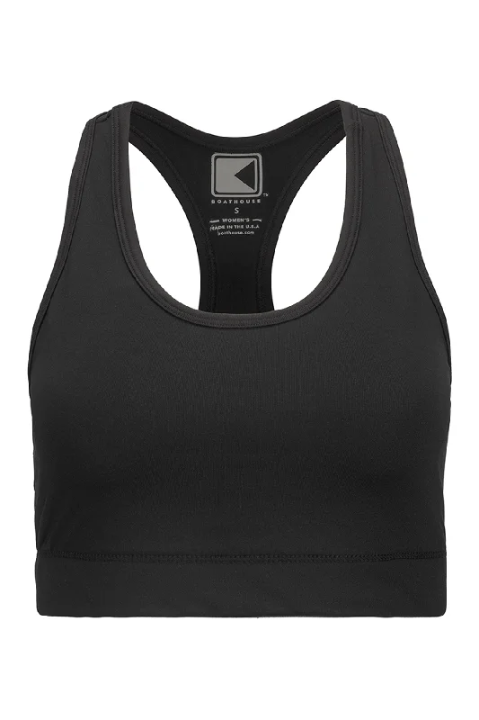 BOATHOUSE Women's Solid Sports Bra