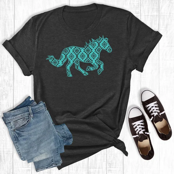 Aztec Horse Tee