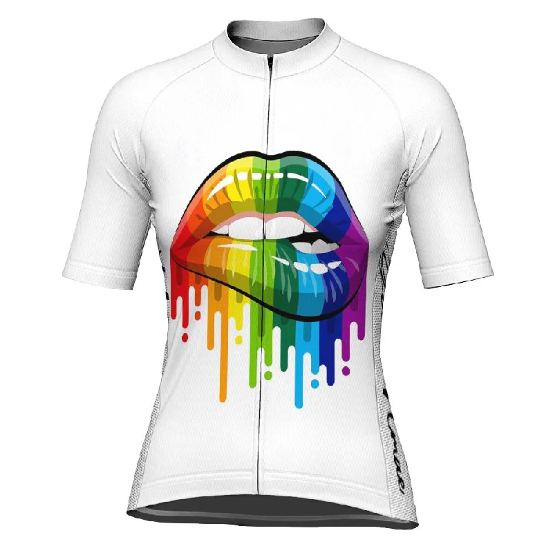 Customized Funny Short Sleeve Cycling Jersey for Women