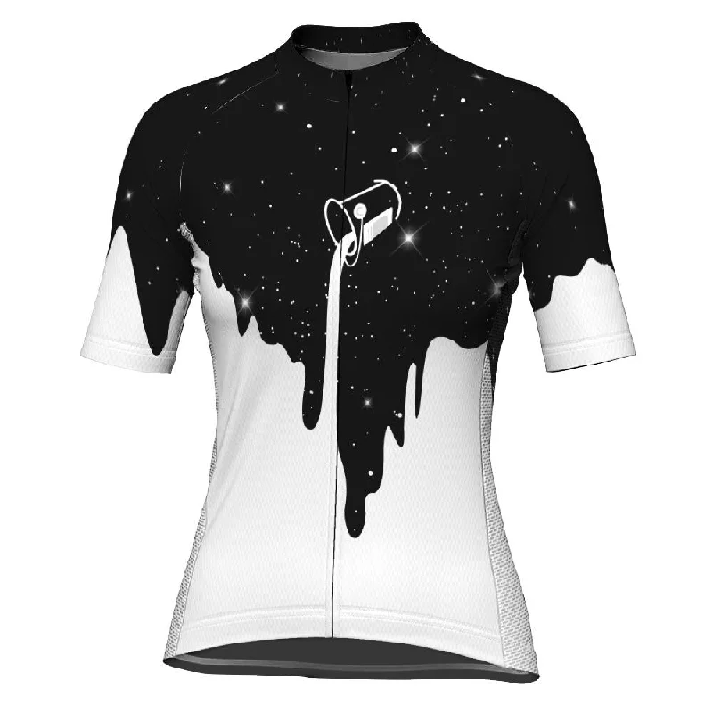 Galaxy Short Sleeve Cycling Jersey for Women