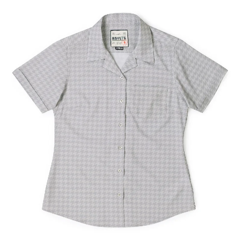 Release the Houndstooth – Women's KUNUFLEX Short Sleeve Shirt