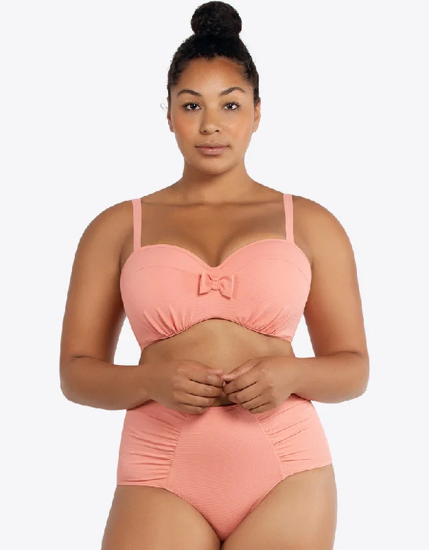 Parfait Vivien Balconette Bikini Top Pink Blush Back-tie bikini, Adjustable, Comfortable, Trendy Parfait Vivien Balconette Bikini Top Pink Blush Back-tie bikini, Adjustable, Comfortable, Trendy