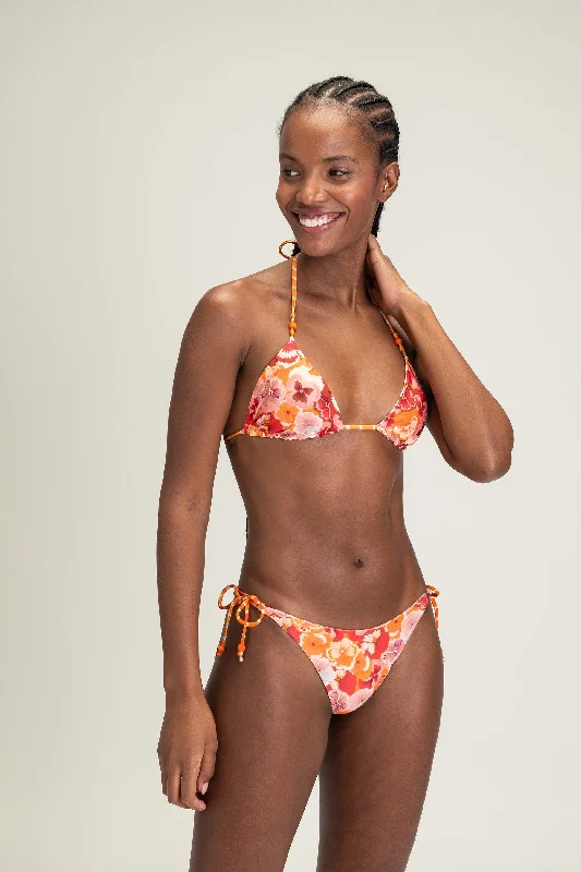 Spring Tie Bikini Bottom Animal print bikini top, Bold design, Sexy, Fashionable