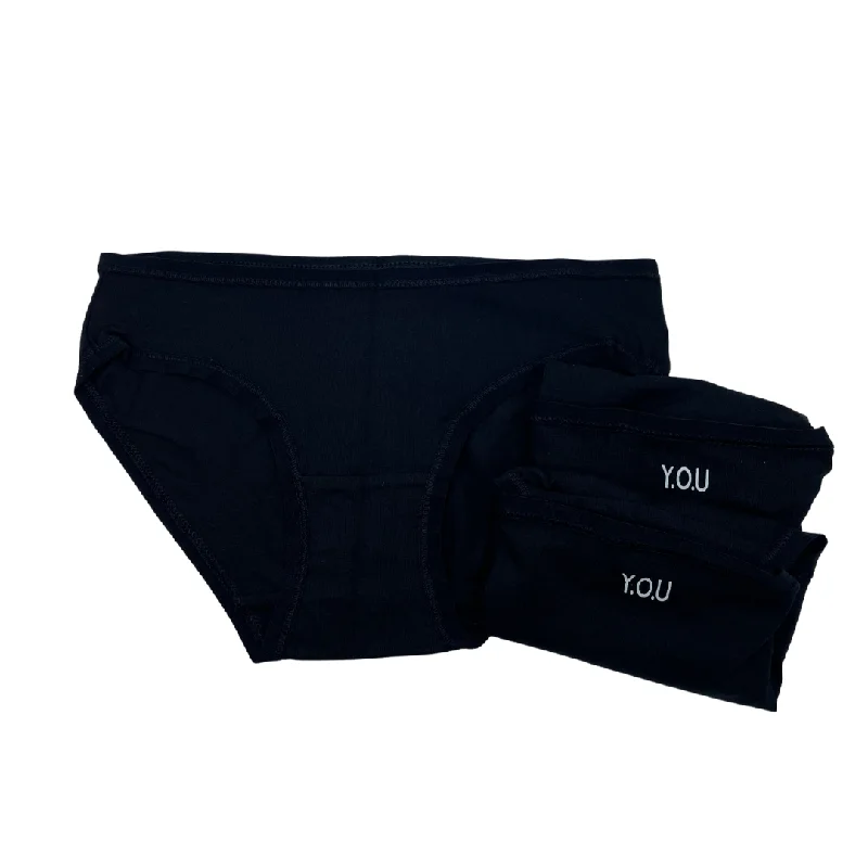 Women's organic cotton low-rise bikini bottoms - pack of 3 Bikini with front tie, Sexy, Chic, Comfortable Women's organic cotton low-rise bikini bottoms - pack of 3 Bikini with front tie, Sexy, Chic, Comfortable
