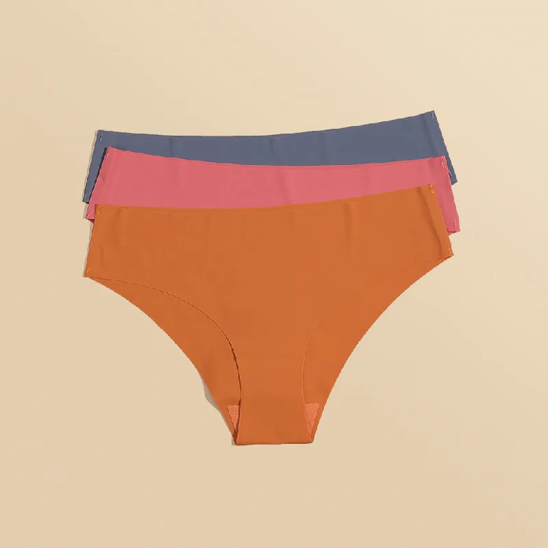 3 Pack Seamless Panties - Low Rise Bikini String bikini, Minimalist, Sexy, Comfortable 3 Pack Seamless Panties - Low Rise Bikini String bikini, Minimalist, Sexy, Comfortable