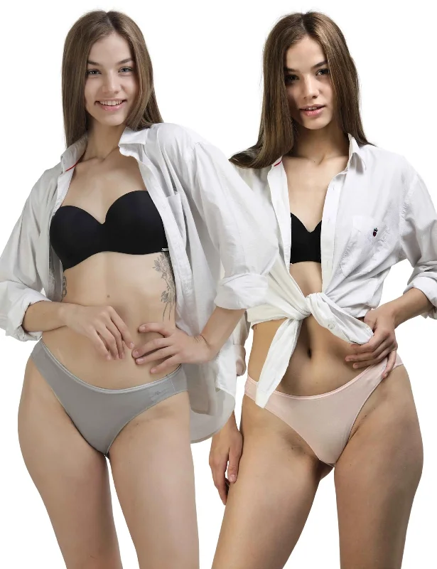 AshleyandAlvis | Bamboo Micro Modal | Anti Bacterial | Women Bikini | Premium Panty | 3X moisture wicking | 50 Wash Guarantee | Pack of 2-AA-BK-MG-BP-S Halter top bikini, Elegant, Comfortable, Trendy AshleyandAlvis | Bamboo Micro Modal | Anti Bacterial | Women Bikini | Premium Panty | 3X moisture wicking | 50 Wash Guarantee | Pack of 2-AA-BK-MG-BP-S Halter top bikini, Elegant, Comfortable, Trendy