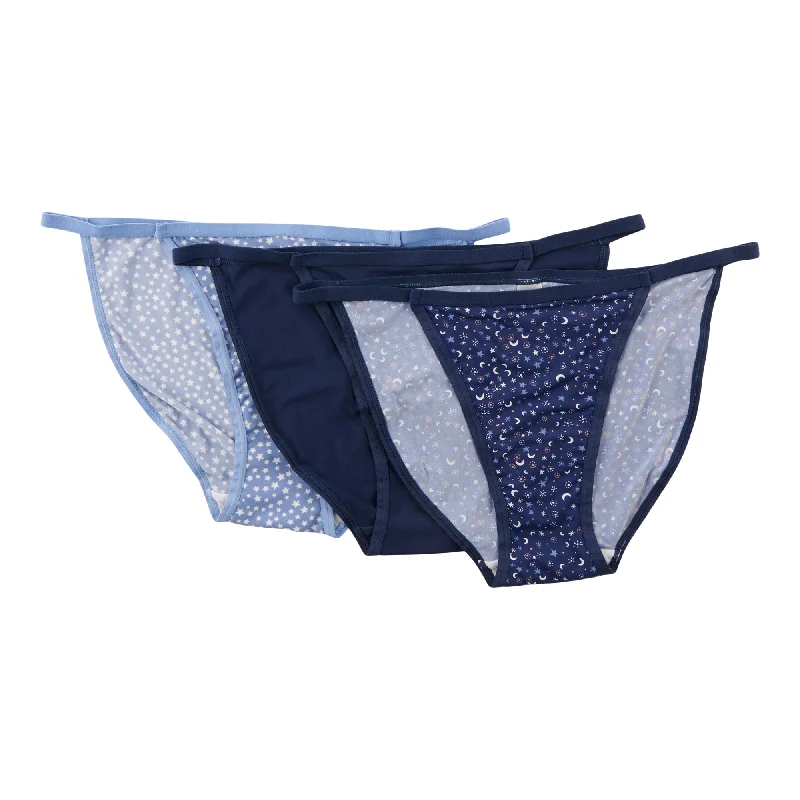 Carisma Women's Micro Bikini Underwear, 3-Pack Polka dot bikini top, Fun, Retro, Trendy Carisma Women's Micro Bikini Underwear, 3-Pack Polka dot bikini top, Fun, Retro, Trendy