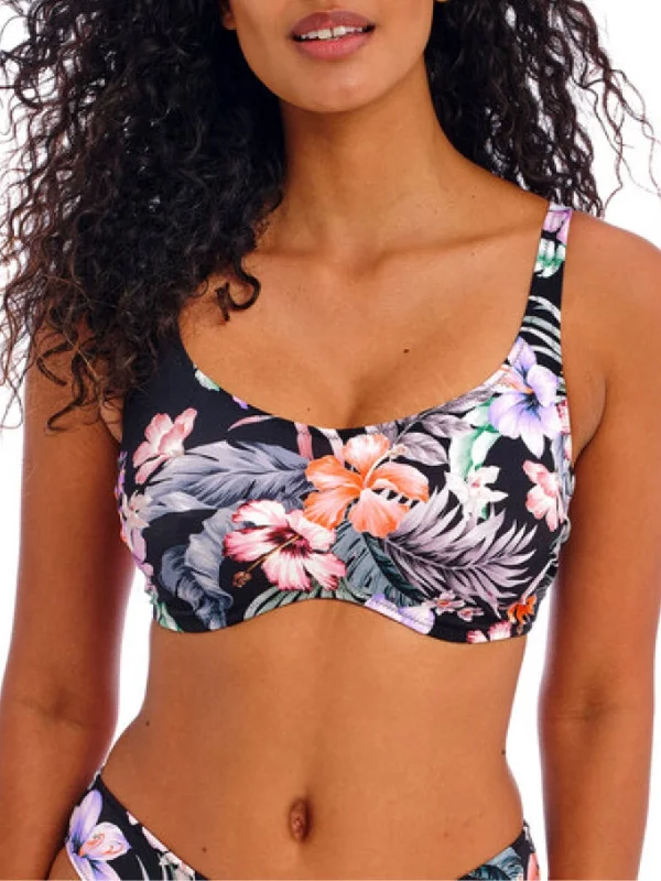 Kamala Bay Bralette Bikini Top - Midnight Adjustable bikini bottom, Custom fit, Comfortable, Sexy Kamala Bay Bralette Bikini Top - Midnight Adjustable bikini bottom, Custom fit, Comfortable, Sexy