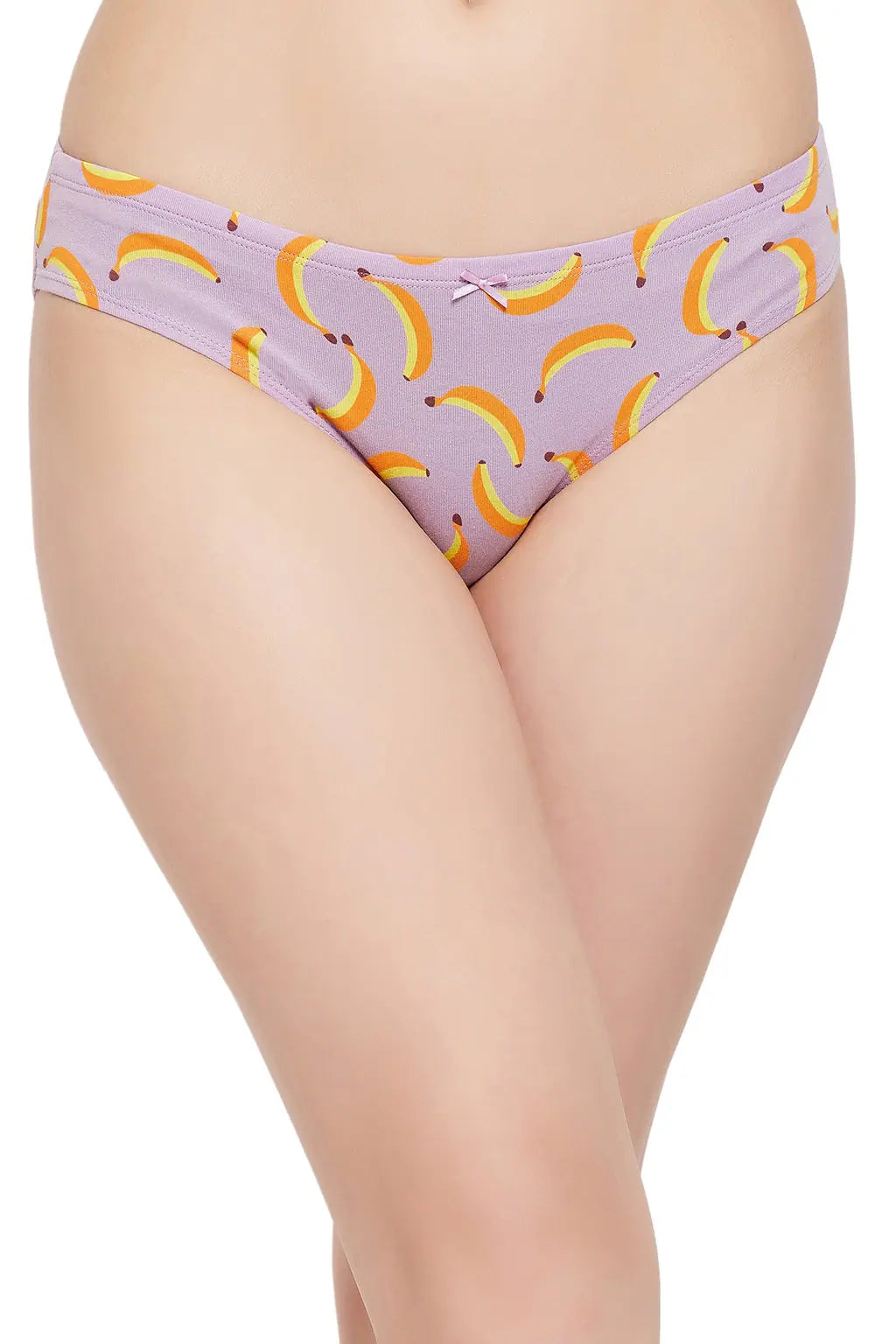 Low Waist Fruit Print Bikini Panty in Lilac with Inner Elastic - Cotton Eco-friendly swimwear, Sustainable, Trendy, Fashionable Low Waist Fruit Print Bikini Panty in Lilac with Inner Elastic - Cotton Eco-friendly swimwear, Sustainable, Trendy, Fashionable