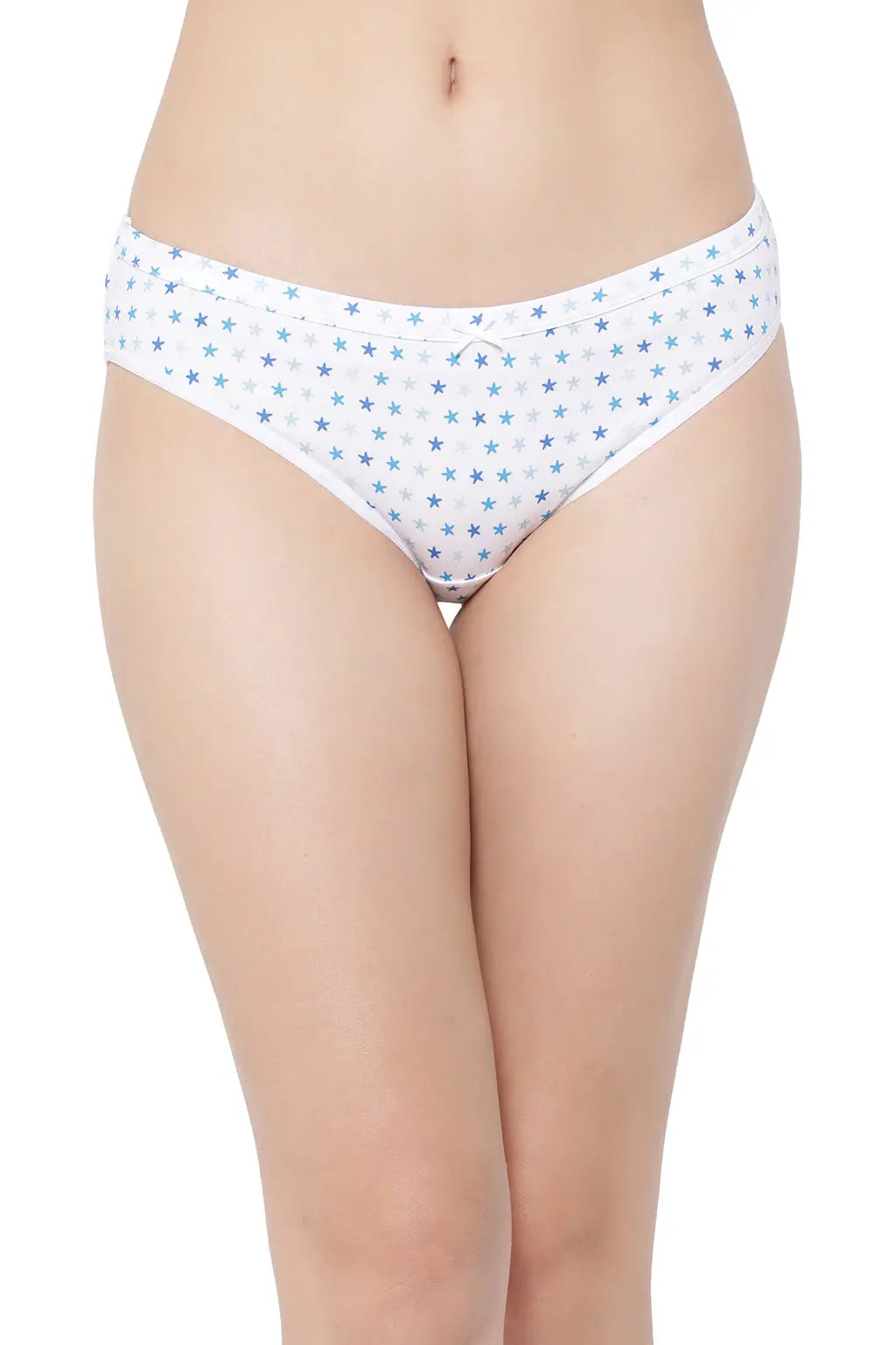 Low Waist Star Print Bikini Panty in White - Cotton-PN3529A18L Floral bikini set, Feminine, Comfortable, Sexy Low Waist Star Print Bikini Panty in White - Cotton-PN3529A18L Floral bikini set, Feminine, Comfortable, Sexy