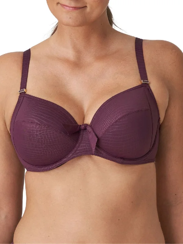 Dalyan Full Cup Bikini Top - Wine Triangle bikini set, Sexy, Comfortable, Stylish