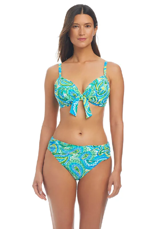 More Is More Tie-Front Bandeau Bikini Top Sexy bikini, Summer wear, Fashionable, Comfortable More Is More Tie-Front Bandeau Bikini Top Sexy bikini, Summer wear, Fashionable, Comfortable