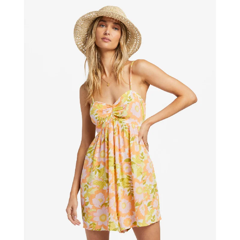 Billabong Day Glow Playsuit Cotton jumpsuit, Casual, Comfortable, Trendy