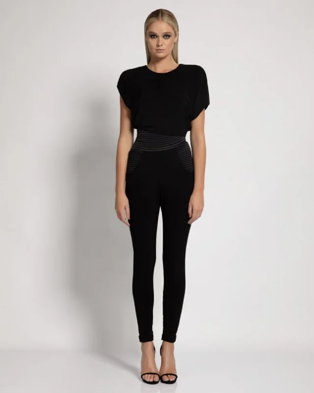 "Bond" Jumpsuit Boat neck jumpsuit, Simple style, Elegant, Chic