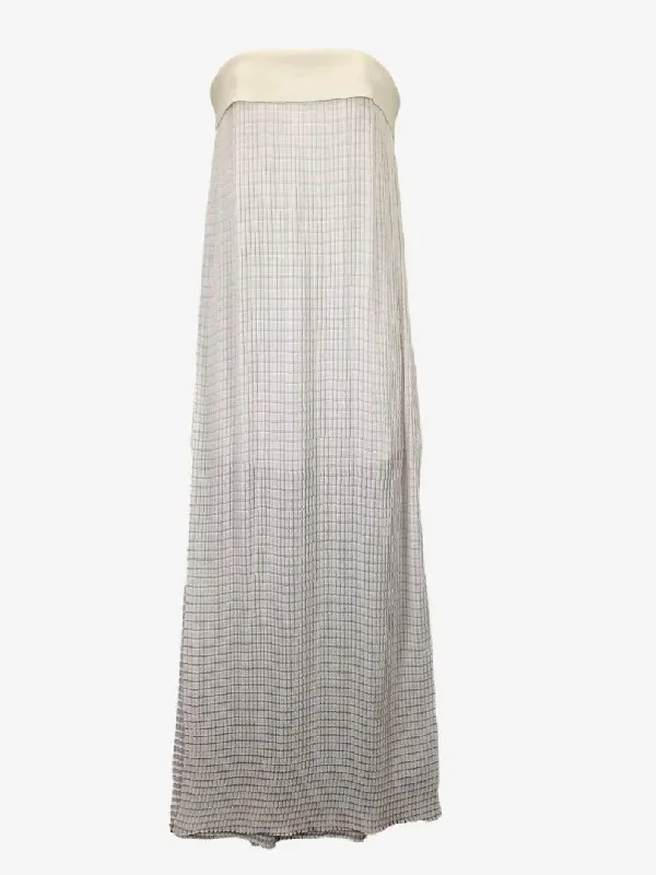 Dion Lee Elegant Column Pleated Strapless Jumpsuit Size 6 Casual jumpsuit, Loose fit, Summer style, Comfortable Dion Lee Elegant Column Pleated Strapless Jumpsuit Size 6 Casual jumpsuit, Loose fit, Summer style, Comfortable