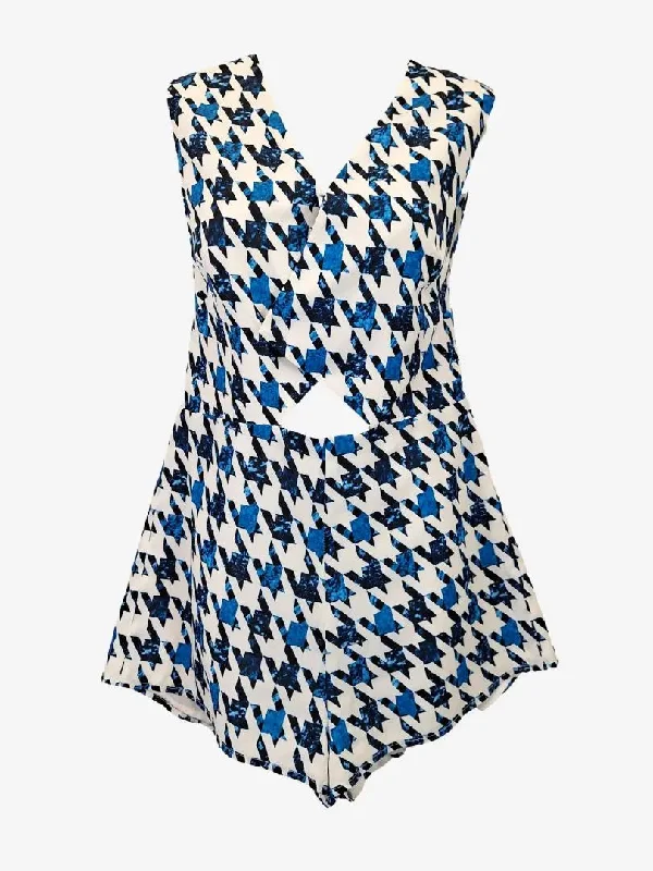 Finders Keepers Checkmate Tailored Playsuit Size S Linen jumpsuit, Light fabric, Summer vibes, Relaxed Finders Keepers Checkmate Tailored Playsuit Size S Linen jumpsuit, Light fabric, Summer vibes, Relaxed