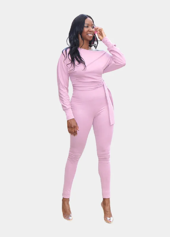 Jasmine Off Shoulder Jumpsuit - Mauve Wrap jumpsuit, Elegant, Comfortable, Fashionable Jasmine Off Shoulder Jumpsuit - Mauve Wrap jumpsuit, Elegant, Comfortable, Fashionable