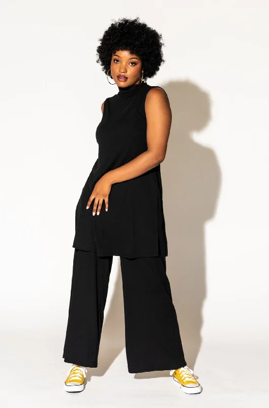 Gigi Sleeveless Ribbed Playsuit in Black *RESTOCKED* Strapless jumpsuit, Sexy, Summer, Party wear