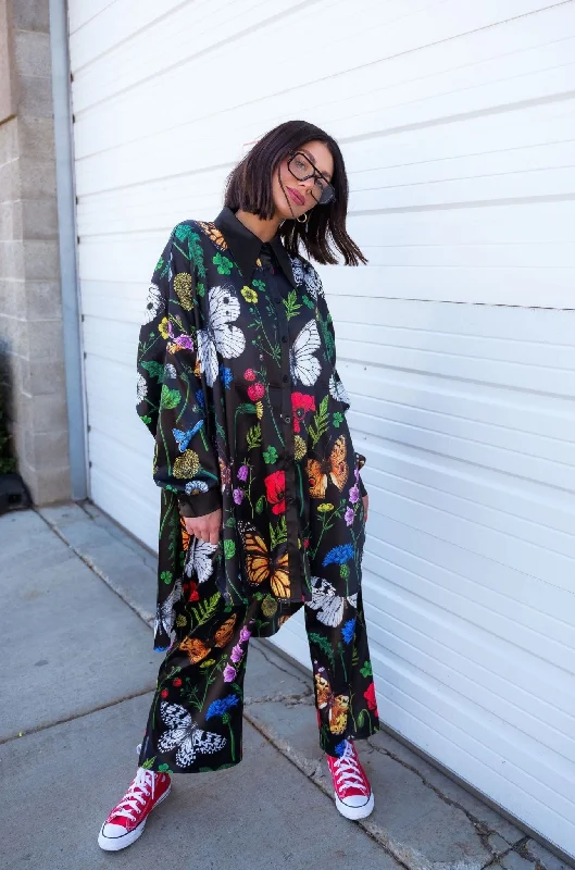 Posh Satin Playsuit in Folklore Florals Floral jumpsuit, Feminine, Summer style, Casual Posh Satin Playsuit in Folklore Florals Floral jumpsuit, Feminine, Summer style, Casual
