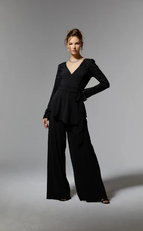 MGNY 72911 Jumpsuit Zipper jumpsuit, Trendy, Comfortable, Fashionable