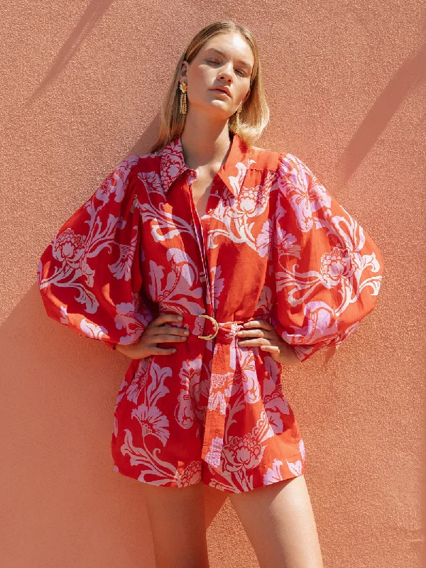 Olina Playsuit Backless jumpsuit, Sexy design, Party wear, Bold