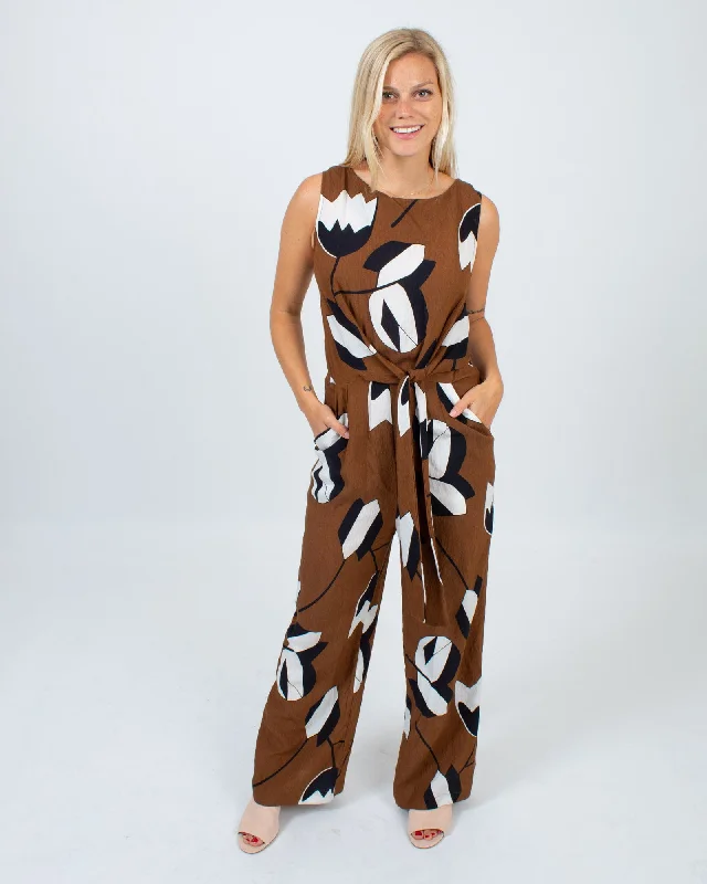 Printed Jumpsuit Button-up jumpsuit, Relaxed, Casual, Street style