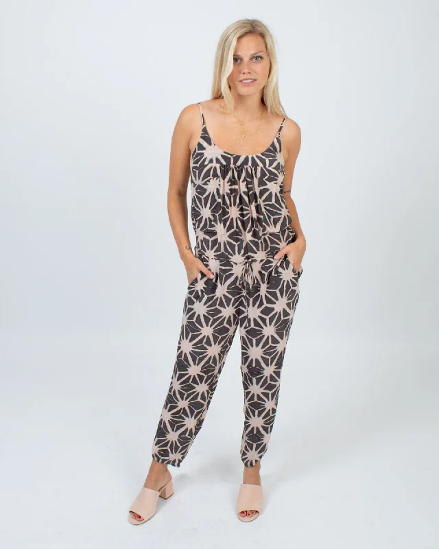 Printed Silk Jumpsuit High-neck jumpsuit, Modest style, Trendy, Winter collection