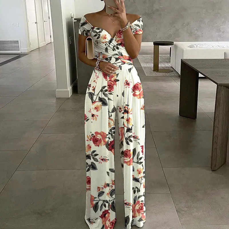 Floral On White